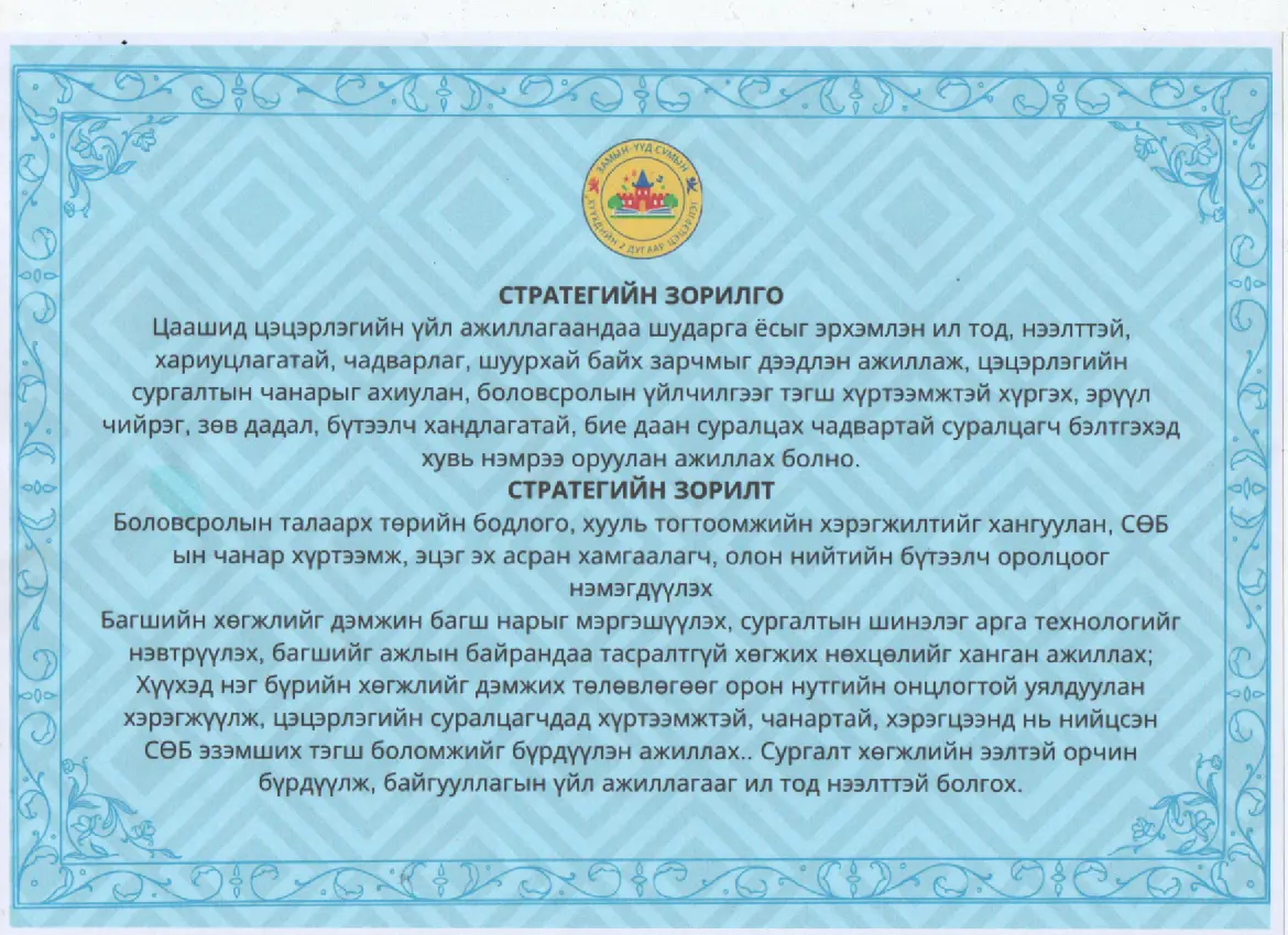 Стратеги зорилго, зорилт