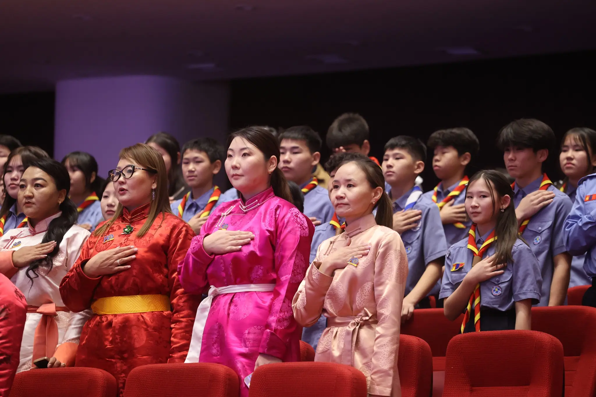 THE 80TH ANNIVERSARY OF THE CENTRAL LIBRARY OF UMNOGOV PROVINCE IS WIDELY CELEBRATING WITH MANY HISTORY.