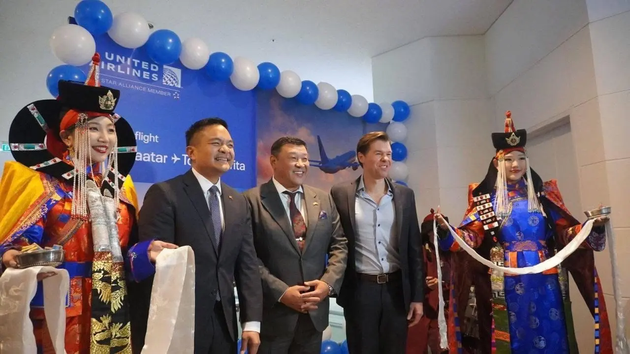 UNITED AIRLINES LAUNCHES FLIGHTS TO MONGOLIA