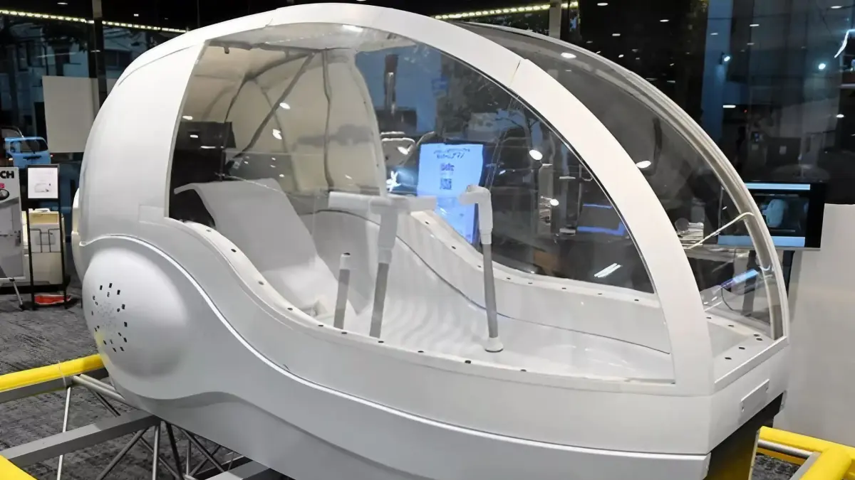 Japan”s AI powered human washing machine cleans you in 15 minutes