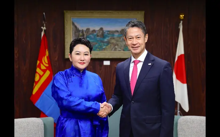 MINISTER FOR FOREIGN AFFAIRS OF MONGOLIA B. BATSETSEG VISITS HIROSHIMA PREFECTURE, JAPAN