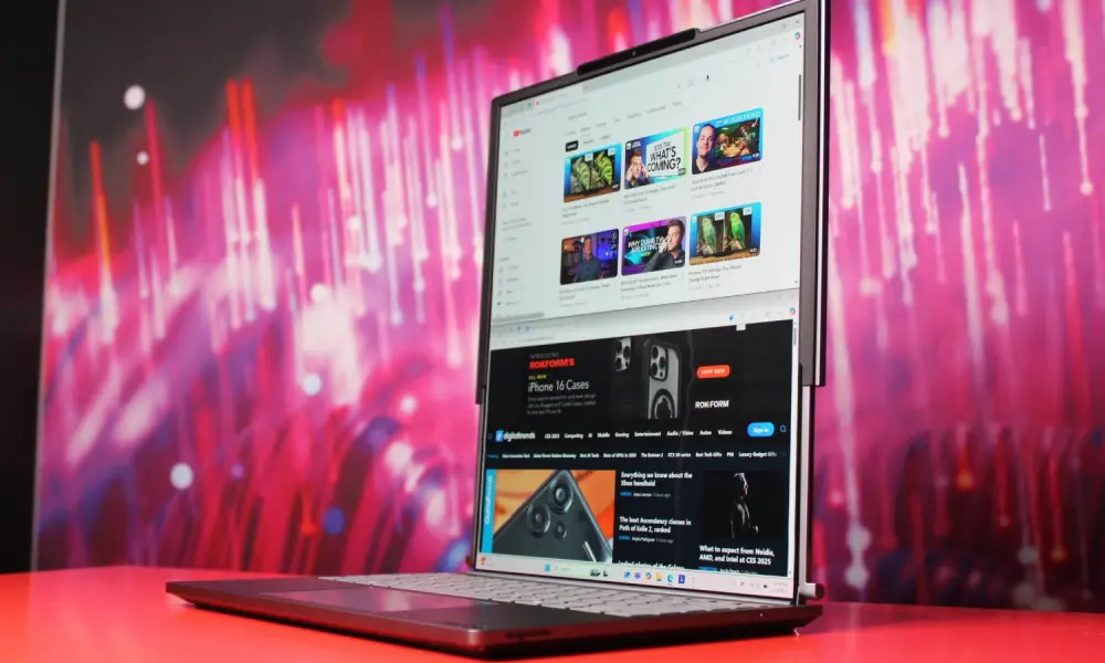 Lenovo unveils worlds first rollable screen laptop